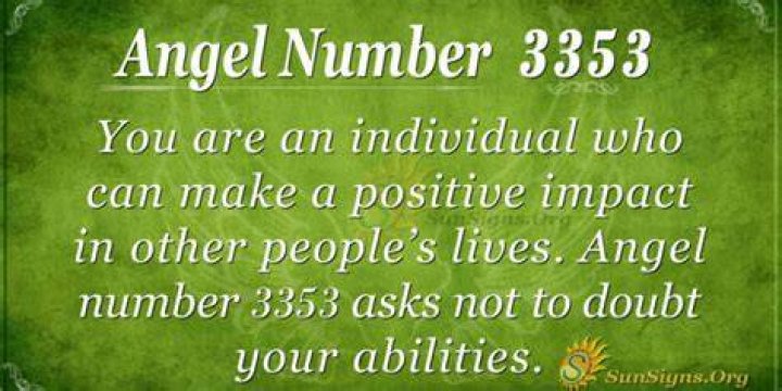 3353 angel number