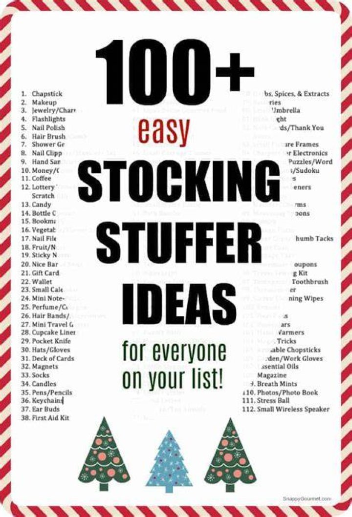 65 Non-Candy Stocking Stuffer Ideas for All Ages