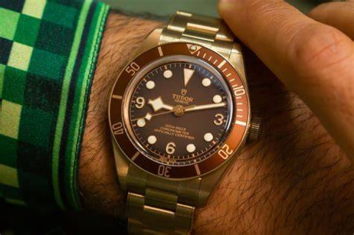 A brown watch