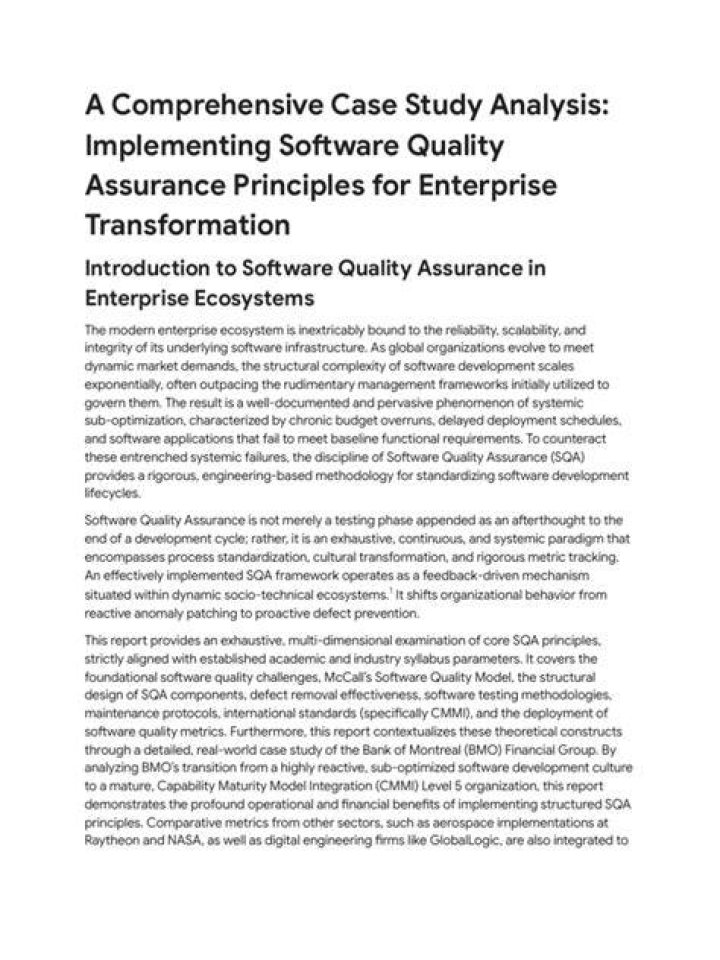 A case study for nonsensical software
