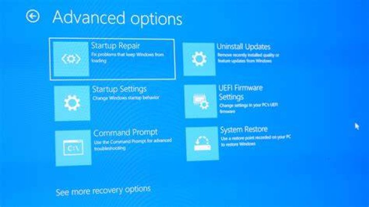 Advanced options