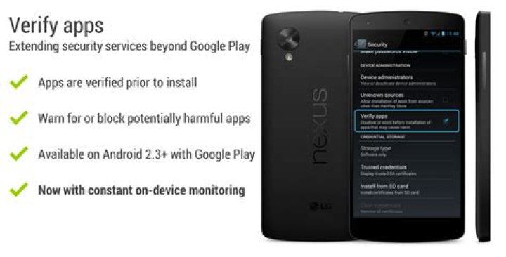Android 4.2 'Verify apps' security feature explained by Google