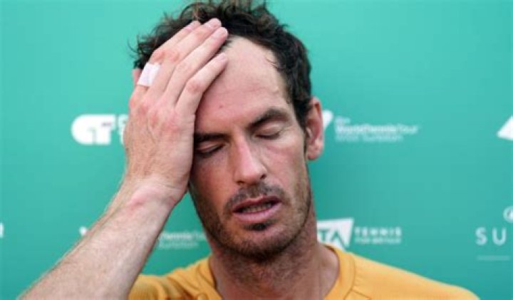 Andy Murray after a match