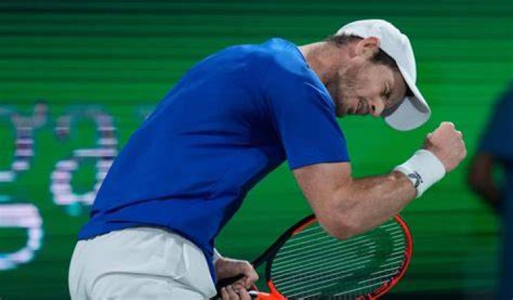 Andy Murray emotional reaction Dubai