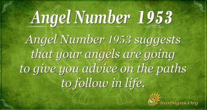
ANGEL NUMBER 1953
