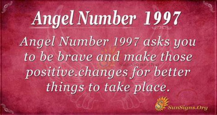 Angel Number 1997