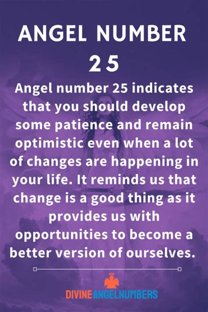 angel number 25