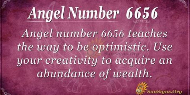 Angel Number 6656