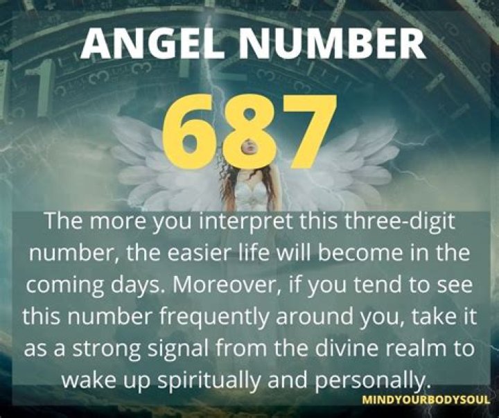 Angel Number 687