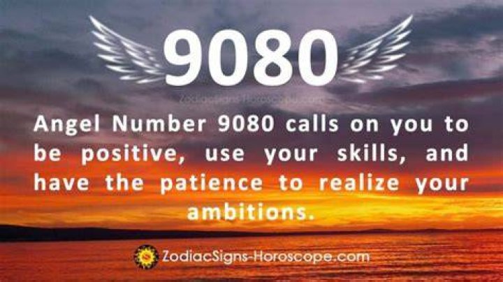 Angel number 9080
