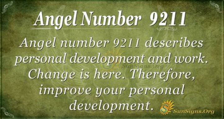 angel number 9211
