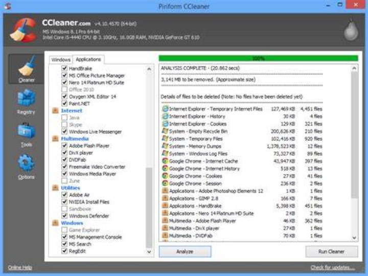 Apps to fix ccleaner update not working