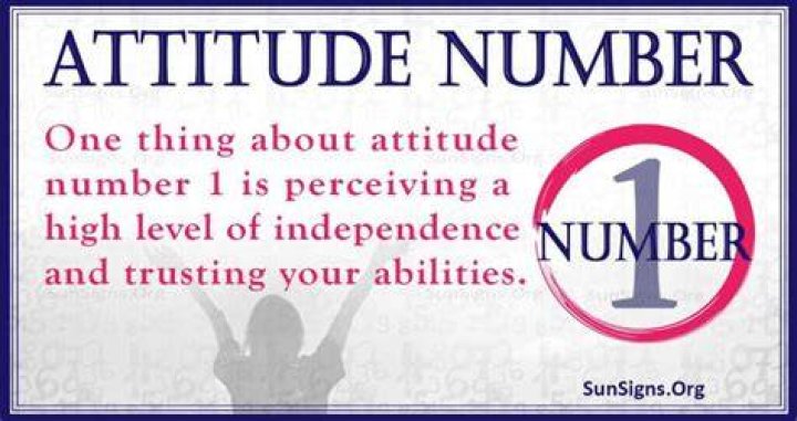 Attitude Number 1