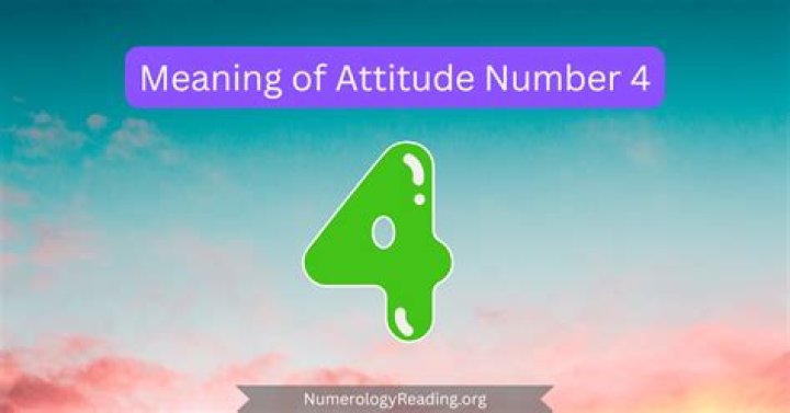 Attitude Number 4