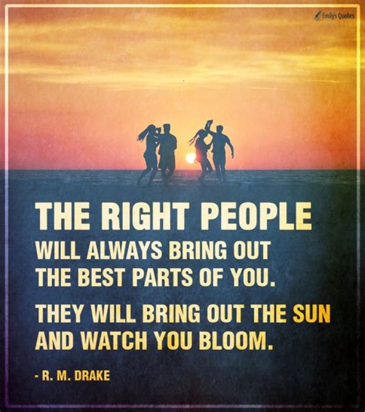 Being With The Right People