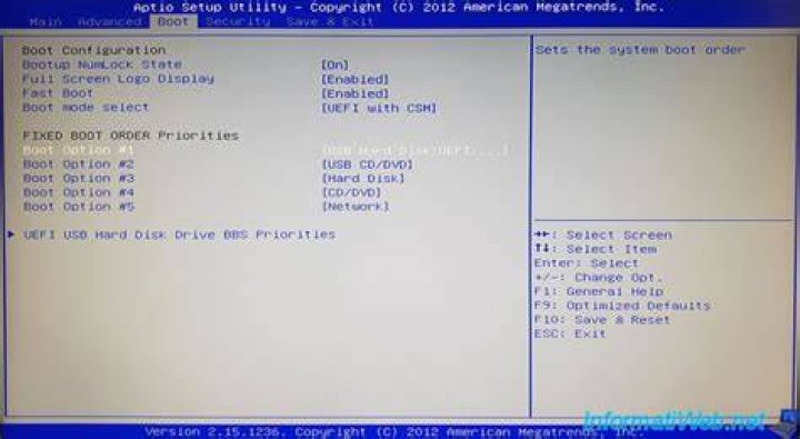 Check your boot priority in BIOS