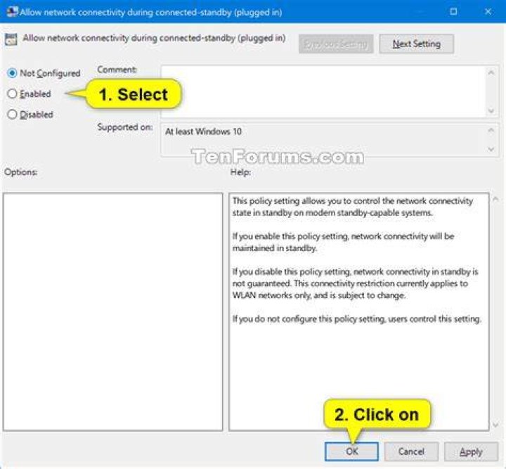 connectivity windows 10
