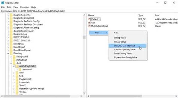 Create a new D-Word key