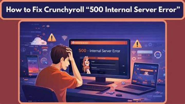 Crunchyroll server error
