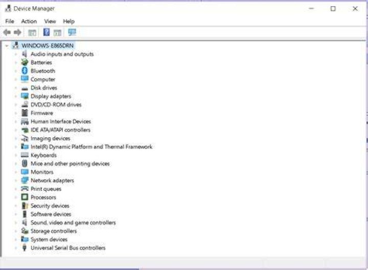device manager computer doesn't recognize joystick