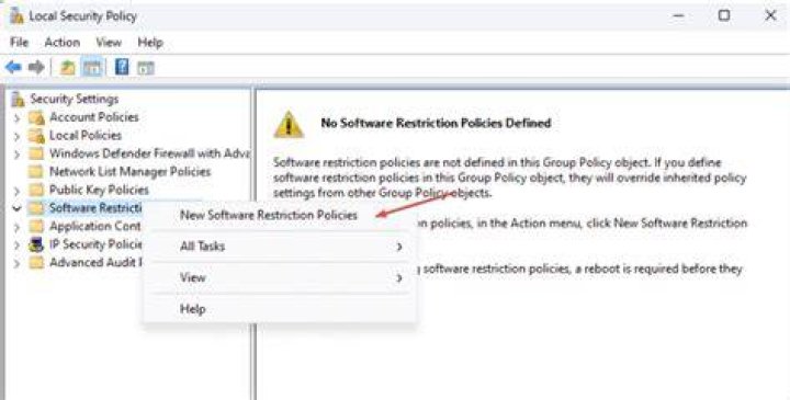 Disable Software Restriction Policy command prompt this program is blocked by group policy