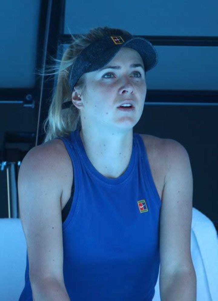 Elina Svitolina surprised