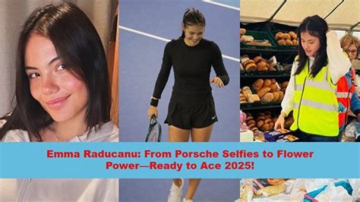 Emma Raducanu takes a break