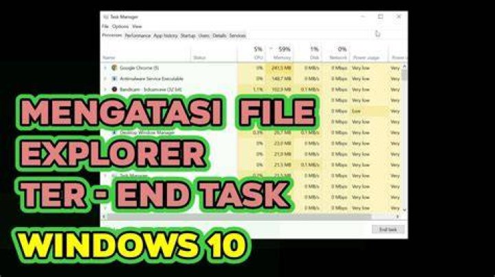 Ending the Windows Explorer task in the Windows 11 Task Manager.