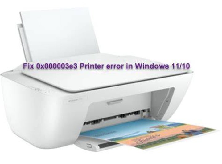 fix printer error 0x000003e3