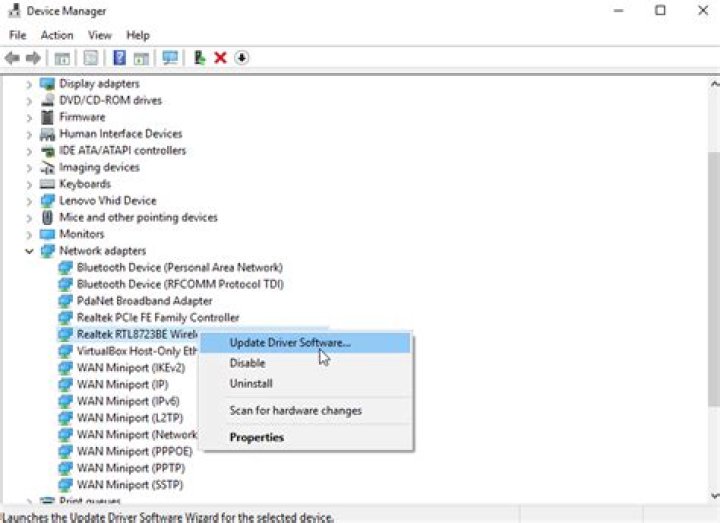 Force install driver Windows 10