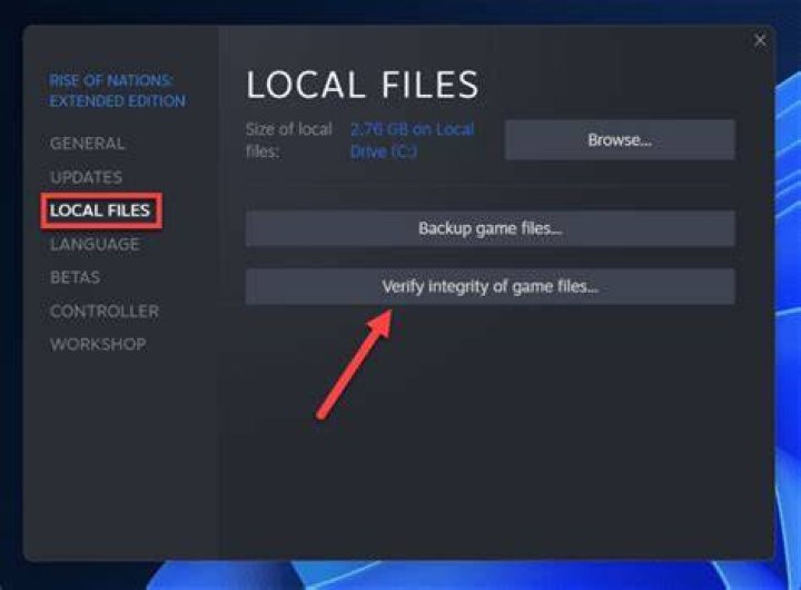 game file integrity
