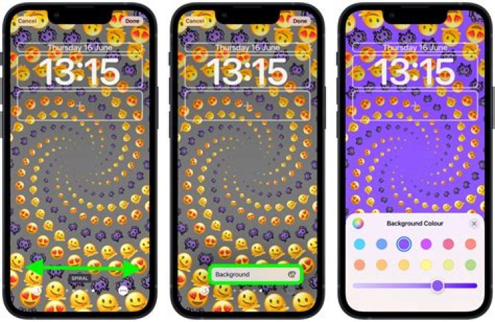 how create emoji wallpaper