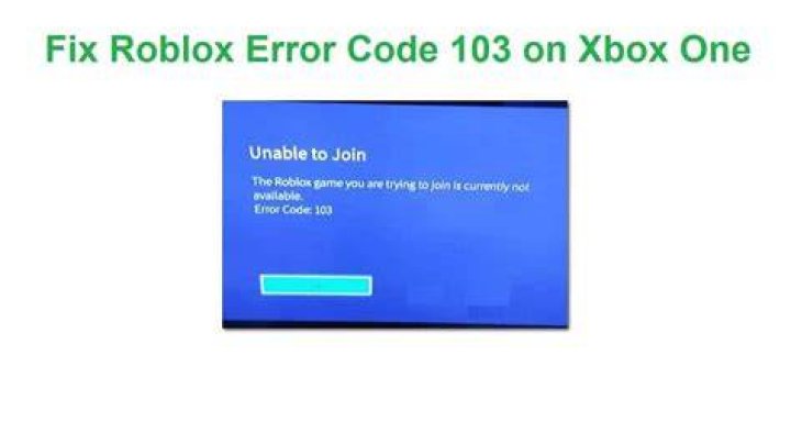How do I fix Roblox Error code 106 on Xbox One