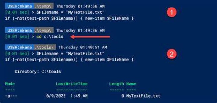 How To Create A File In Powershell