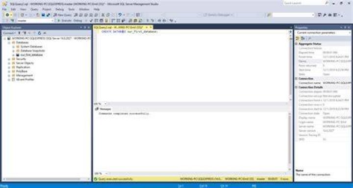 How To Create Database From Sql File