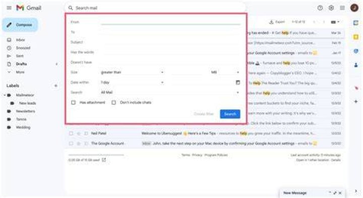 How To Create Filter In Gmail