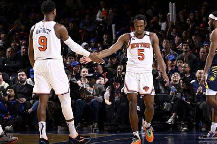 Immanuel Quickley and RJ Barrett