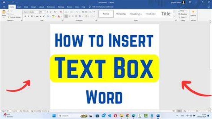 insert a text box onto your page