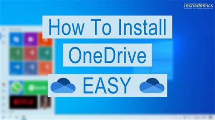 Install OneDrive