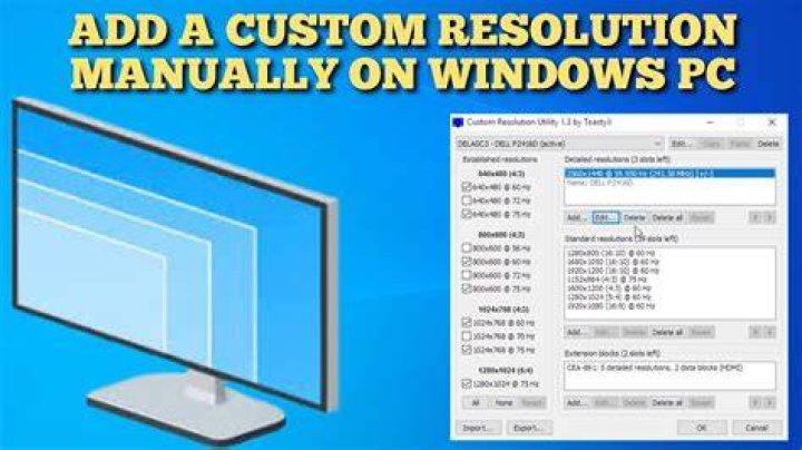 intel-command custom resolution not working windows 11