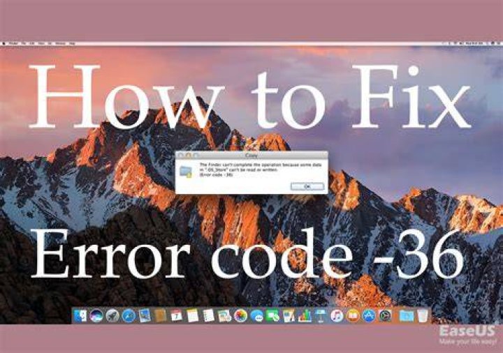 mac error code 36