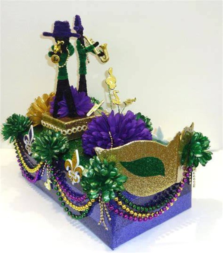 Mardi Gras Shoebox Float | Macaroni KID Fort Collins