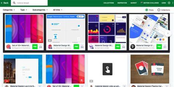 Material Design Examples