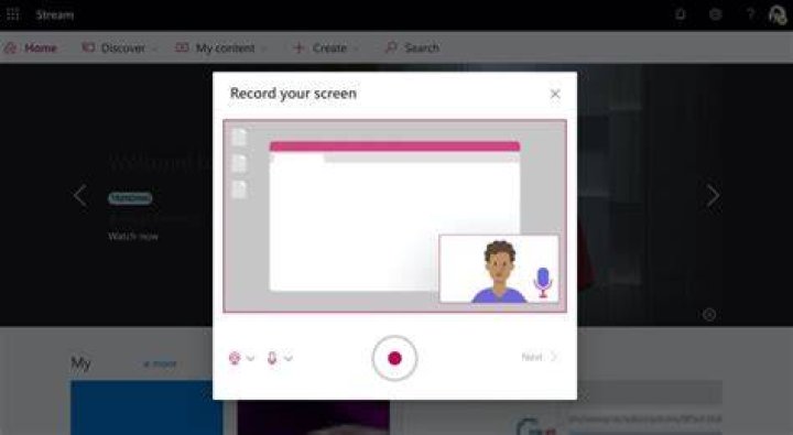 Microsoft Stream users get a screen recording tool