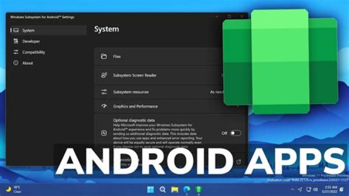 Modified Windows Subsystem for Android Install