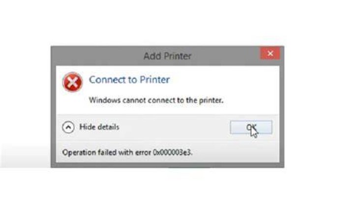 mscms.dll file printer error 0x00003e3
