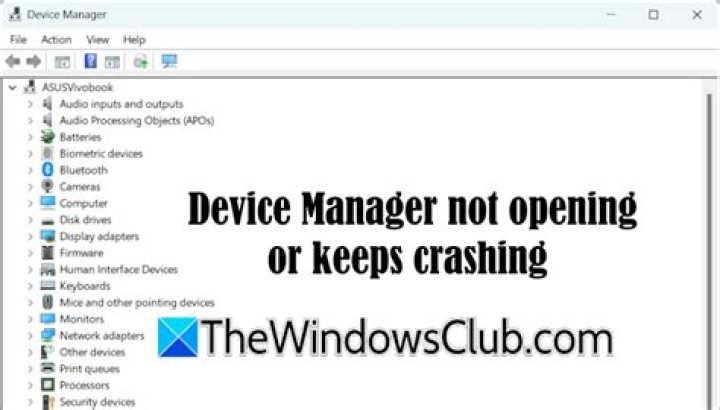opening device manager