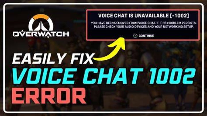 overwatch voice chat problem