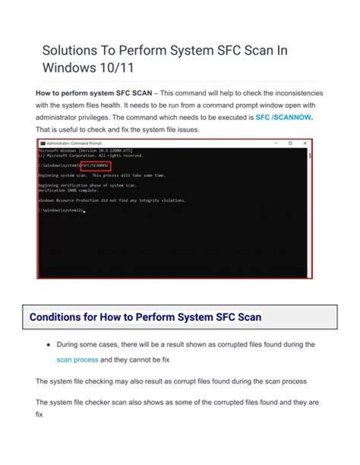 Perform SFC Scan if Windows 10 software center is missing