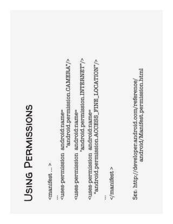 permisions 2